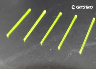 購入 適用をつけるLEDのためのCrystroのセリウムのLuAGの透明な単結晶 online manufacture