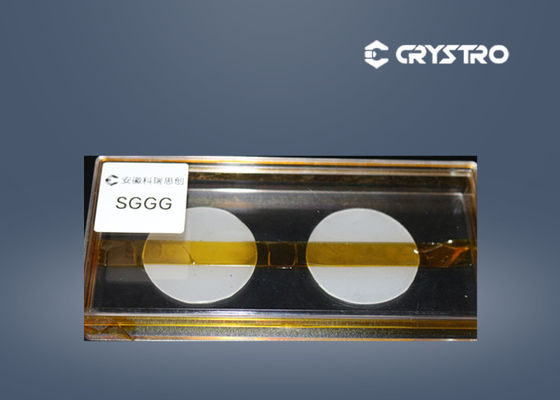 7.09 G/Cm3 EPI 10x10x0.5mm GSGG シングルクリスタル